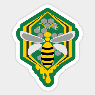 Bee Hive Master Sticker